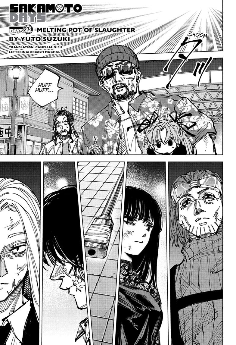 Sakamoto Days - Chapter 271 - Page 1
